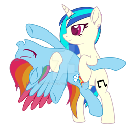 Size: 1280x1261 | Tagged: safe, artist:firefox238, artist:starshade, derpibooru import, dj pon-3, rainbow dash, vinyl scratch, pegasus, pony, base used, female, mare, simple background, transparent background