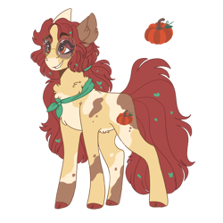 Size: 1280x1280 | Tagged: safe, artist:scarletskitty12, derpibooru import, oc, oc:scarlet autumn, earth pony, pony, ascot, female, filly, glasses, offspring, parent:apple bloom, parent:pipsqueak, parents:pipbloom, simple background, solo, transparent background