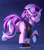 Size: 1750x2000 | Tagged: safe, artist:shadowreindeer, derpibooru import, starlight glimmer, pony, unicorn, butt, dock, edgelight glimmer, eye clipping through hair, featureless crotch, female, gameloft interpretation, looking at you, looking back, looking back at you, mare, plot, punk, raised hoof, smiling, solo