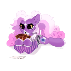 Size: 1500x1500 | Tagged: safe, artist:zlatavector, derpibooru import, oc, oc only, pony, card, clothes, colored sketch, cutie mark, excitement, female, mare, tail