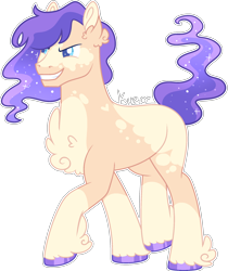 Size: 1780x2124 | Tagged: safe, artist:kurosawakuro, derpibooru import, oc, earth pony, pony, male, offspring, parent:princess luna, parent:trouble shoes, simple background, solo, stallion, transparent background