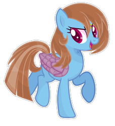 Size: 1265x1389 | Tagged: safe, artist:thieeur-nawng, derpibooru import, oc, oc only, pegasus, pony, base used, eyelashes, open mouth, pegasus oc, raised hoof, simple background, solo, transparent background, wings