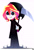 Size: 1820x2683 | Tagged: safe, artist:xan-gelx, derpibooru import, sunset shimmer, equestria girls, bone, clothes, costume, grim reaper, halloween, halloween costume, holiday, scythe, simple background, skull, smiling, white background