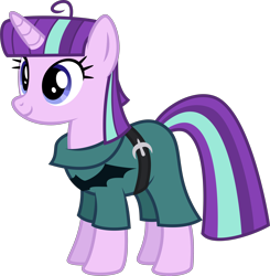 Size: 4000x4086 | Tagged: safe, artist:melisareb, derpibooru import, starlight glimmer, pony, unicorn, .svg available, absurd resolution, alternate hairstyle, female, gameloft, implied maud pie, mare, simple background, solo, transparent background, vector