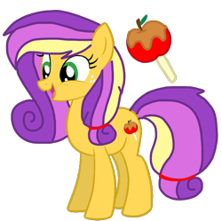 Size: 1086x1080 | Tagged: safe, artist:徐詩珮, derpibooru import, oc, oc only, oc:gala jack, bubbleverse, magical lesbian spawn, offspring, parent:applejack, parent:rarity, parents:rarijack, simple background, solo, transparent background