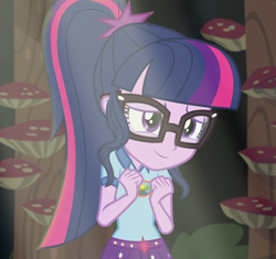 Size: 1148x1080 | Tagged: safe, derpibooru import, screencap, sci-twi, twilight sparkle, equestria girls, legend of everfree, camp everfree outfits, cropped, cute, female, solo, twiabetes