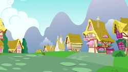 Size: 1280x720 | Tagged: safe, derpibooru import, screencap, all bottled up, background, no pony, ponyville, scenic ponyville