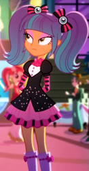 Size: 313x599 | Tagged: safe, derpibooru import, screencap, captain planet, pixel pizazz, rose heart, scott green, a photo booth story, eqg summertime shorts, equestria girls, cropped