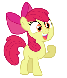 Size: 5406x6250 | Tagged: safe, artist:estories, derpibooru import, apple bloom, pony, absurd resolution, simple background, solo, transparent background, vector