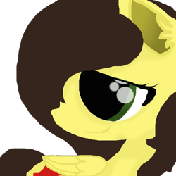 Size: 500x500 | Tagged: safe, artist:poniartsy, derpibooru import, oc, oc only, oc:giggles, pegasus, female, looking back, pegasus oc, simple background, solo, transparent background, wings