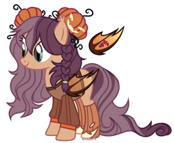 Size: 2002x1650 | Tagged: safe, artist:shineyaris, derpibooru import, oc, oc only, oc:jackie o'lantern, bat pony, pony, bat pony oc, bat wings, blank flank, clothes, coat markings, female, halloween, holiday, hoofless socks, jack-o-lantern, mare, pumpkin, shirt, simple background, socks, solo, stockings, thigh highs, white background, wings