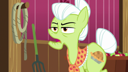 Size: 1920x1080 | Tagged: safe, derpibooru import, screencap, granny smith, where the apple lies, solo