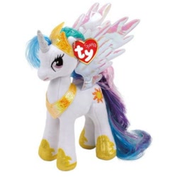 Size: 580x579 | Tagged: safe, derpibooru import, princess celestia, alicorn, pony, beanie babies, merchandise, photo, solo