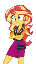 Size: 846x1503 | Tagged: safe, artist:gmaplay, derpibooru import, sunset shimmer, better together, equestria girls, simple background, solo, transparent background