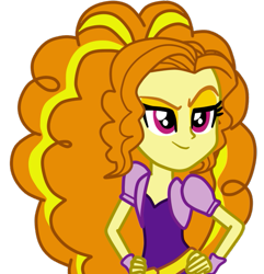 Size: 563x583 | Tagged: safe, artist:gmaplay, derpibooru import, adagio dazzle, equestria girls, rainbow rocks, adoragio, cute, simple background, solo, transparent background