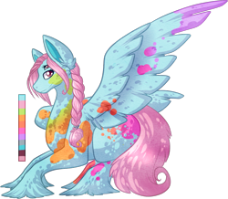 Size: 878x767 | Tagged: safe, artist:velnyx, derpibooru import, oc, oc:bubblegum blitz, pegasus, pony, female, mare, multiple eyes, simple background, solo, transparent background