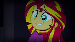 Size: 1920x1080 | Tagged: safe, derpibooru import, screencap, sunset shimmer, equestria girls, rainbow rocks, solo