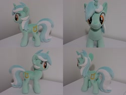 Size: 1597x1199 | Tagged: safe, artist:little-broy-peep, derpibooru import, lyra heartstrings, pony, unicorn, irl, photo, plushie, solo