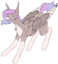 Size: 2282x2523 | Tagged: safe, artist:amcirken, derpibooru import, oc, oc:annibelle, pegasus, pony, female, mare, one eye closed, simple background, solo, transparent background, wink