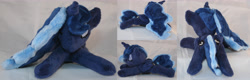 Size: 6264x2000 | Tagged: safe, artist:bastler, derpibooru import, princess luna, alicorn, pony, irl, photo, plushie, sleeping, solo