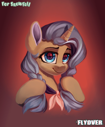 Size: 3000x3600 | Tagged: safe, artist:twinkling, derpibooru import, oc, oc only, pony, unicorn, bust, female, mare, portrait, solo