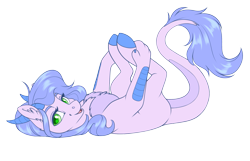 Size: 2337x1509 | Tagged: safe, artist:silkensaddle, derpibooru import, oc, draconequus, hybrid, pony, chest fluff, colored, looking at you, simple background, solo, transparent background