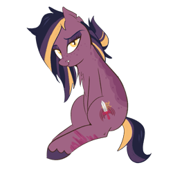 Size: 625x622 | Tagged: safe, artist:nenupharworld, derpibooru import, oc, oc only, oc:cadent cut, bat pony, earth pony, bat pony oc, bat wings, dragon slayer, female, simple background, solo, transparent background, wings