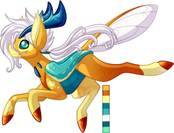 Size: 856x655 | Tagged: safe, artist:velnyx, derpibooru import, oc, oc:mango, changedling, changeling, male, simple background, solo, transparent background