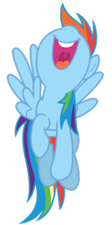 Size: 1731x3465 | Tagged: safe, artist:estories, derpibooru import, rainbow dash, pegasus, pony, open mouth, simple background, solo, transparent background, uvula, vector, volumetric mouth