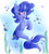 Size: 3636x4000 | Tagged: safe, artist:nedemai, derpibooru import, oc, oc only, seapony (g4), bubble, seaponified, solo, species swap, underwater, water