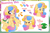 Size: 1200x798 | Tagged: safe, artist:jennieoo, derpibooru import, oc, oc:blooming star, alicorn, angry, commission, cute, female, happy, laughing, mare, peonies, reference, reference sheet, solo, tongue out, vector