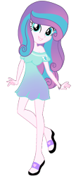 Size: 732x1700 | Tagged: safe, artist:stellamoonshine, derpibooru import, princess flurry heart, equestria girls, base used, clothes, dress, older, older flurry heart, simple background, solo, transparent background