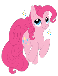 Size: 2048x2689 | Tagged: safe, artist:merry-carousel, derpibooru import, pinkie pie, earth pony, pony, confetti, cute, diapinkes, female, high res, mare, simple background, solo, transparent background