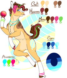 Size: 849x990 | Tagged: safe, artist:malinraf1615, derpibooru import, oc, oc:skipper, earth pony, pony, ball, male, offspring, parent:cheese sandwich, parent:pinkie pie, parents:cheesepie, reference sheet, solo, stallion