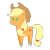 Size: 628x628 | Tagged: safe, artist:thebenalpha, derpibooru import, applejack, earth pony, pony, applejack's hat, bbbff, cowboy hat, hat, pointy ponies, simple background, solo, transparent background