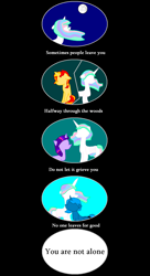 Size: 935x1714 | Tagged: safe, artist:spectralglow, derpibooru import, princess celestia, princess luna, sunset shimmer, twilight sparkle, alicorn, pony, comic, reunion