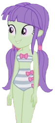 Size: 919x2048 | Tagged: safe, derpibooru import, edit, edited screencap, screencap, starlight, better together, equestria girls, background human, background removed, clothes, simple background, solo, striped swimsuit, swimsuit, transparent background