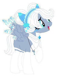 Size: 310x390 | Tagged: safe, artist:helemaranth, derpibooru import, oc, oc only, pegasus, pony, headband, pegasus oc, raised hoof, simple background, socks (coat marking), solo, white background, wings