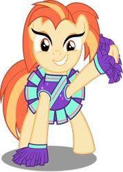Size: 6232x8699 | Tagged: safe, artist:thatusualguy06, derpibooru import, shimmy shake, earth pony, pony, 2 4 6 greaaat, .svg available, absurd resolution, cheerleader outfit, clothes, cute, derpibooru, female, juxtaposition, juxtaposition win, mare, meme, meta, shakeabetes, simple background, solo, transparent background, vector
