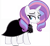 Size: 10192x9328 | Tagged: safe, artist:goldenheart4, derpibooru import, potion nova, pony, unicorn, cloak, clothes, eyeshadow, female, makeup, mare, simple background, solo, transparent background