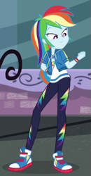 Size: 309x594 | Tagged: safe, derpibooru import, screencap, rainbow dash, equestria girls, street chic, spoiler:eqg series (season 2), converse, cropped, shoes, solo