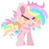 Size: 100x100 | Tagged: safe, artist:taligintou, derpibooru import, oc, oc only, oc:paper stars, pegasus, amputee, angry, animated, cute, frown, madorable, paperbetes, pixel art, shaking, simple background, solo, stump, transparent background