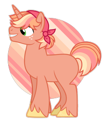 Size: 1720x2008 | Tagged: safe, artist:strawberry-spritz, derpibooru import, oc, oc only, pony, unicorn, base used, freckles, magical lesbian spawn, male, offspring, parent:applejack, parent:twilight sparkle, parents:twijack, simple background, solo, stallion, transparent background, unshorn fetlocks