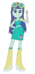 Size: 964x2048 | Tagged: safe, derpibooru import, edit, edited screencap, screencap, blueberry cake, equestria girls, background human, background removed, dancing, hand on hip, simple background, solo, transparent background