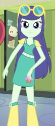 Size: 310x710 | Tagged: safe, derpibooru import, screencap, blueberry cake, equestria girls, background human, cropped, solo