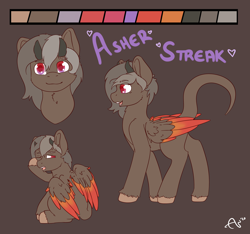 Size: 3200x3000 | Tagged: safe, artist:ashersketch, derpibooru import, oc, hybrid, reference sheet