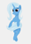 Size: 561x813 | Tagged: safe, artist:derpessivepony, derpibooru import, trixie, simple background, white background