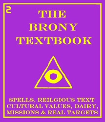 Size: 660x766 | Tagged: safe, artist:loomytyranny, derpibooru import, brony, illuminati, page 2, religion, the brony textbook