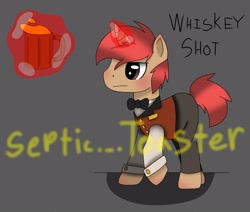 Size: 2296x1943 | Tagged: safe, derpibooru import, oc, oc only, ashes town, my little pony, whiskey shot