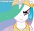 Size: 474x435 | Tagged: safe, derpibooru import, princess celestia, alicorn, pony, angry, caption, celestia is not amused, close-up, frown, image macro, impending doom, looking at you, meme, text, unamused